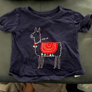 Baby Gap Llama tee shirt